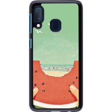 Samsung Galaxy A20e Case Hülle - Views through a watermelon Summer 2026