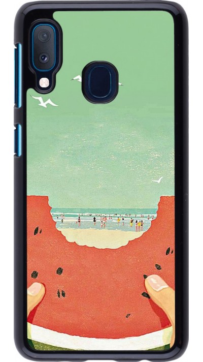 Samsung Galaxy A20e Case Hülle - Views through a watermelon Summer 2026