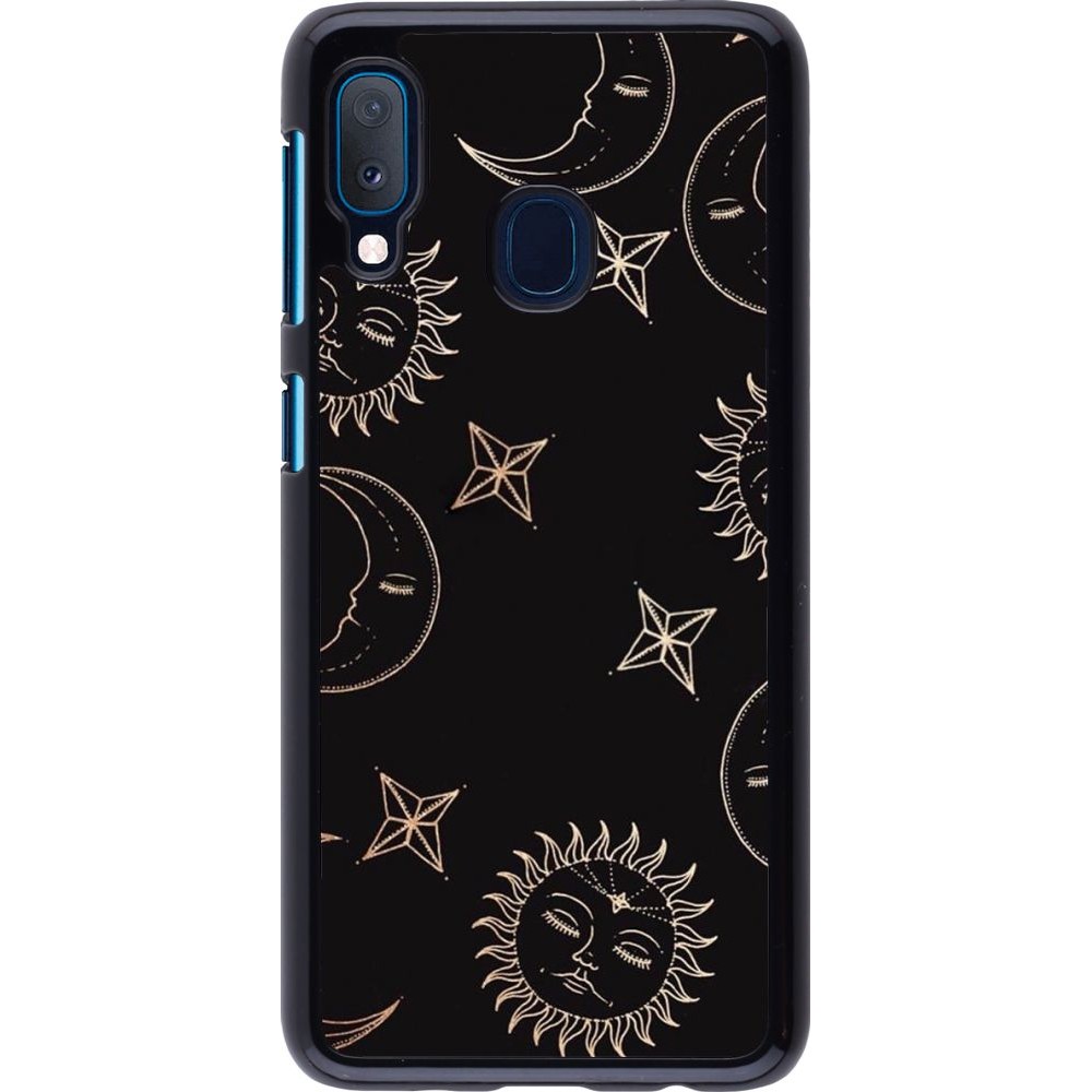 Coque Samsung Galaxy A20e - Suns and Moons