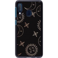 Coque Samsung Galaxy A20e - Suns and Moons