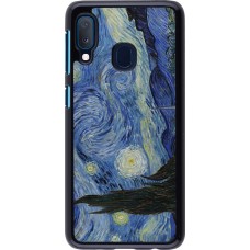 Coque Samsung Galaxy A20e - Tableau art - La Nuit étoilée - Van Gogh