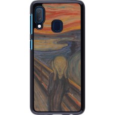 Samsung Galaxy A20e Case Hülle - Kunstbild - Der Schrei - Edvard Munch