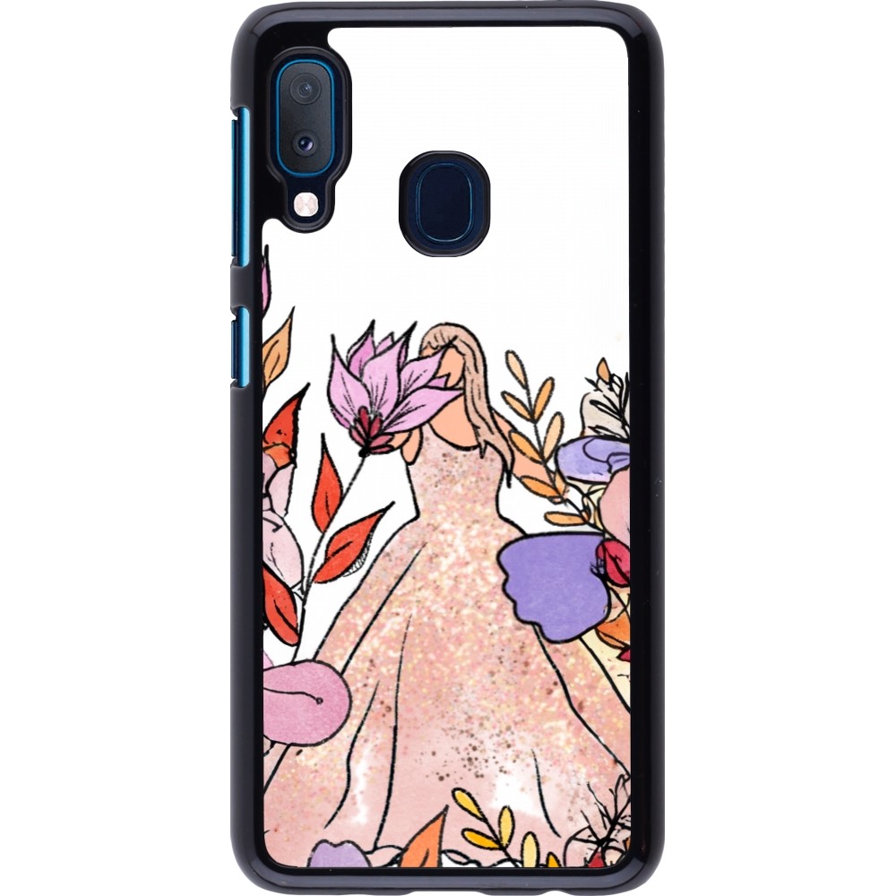 Samsung Galaxy A20e Case Hülle - Taylor Swift Sketch - White