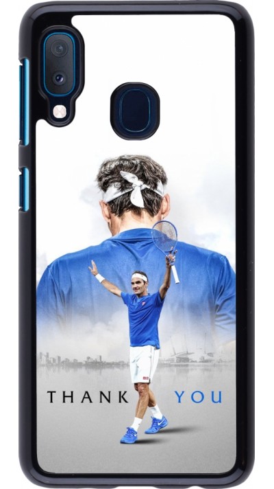 Samsung Galaxy A20e Case Hülle - Thank you Roger