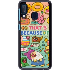 Samsung Galaxy A20e Case Hülle - Thats beacause of