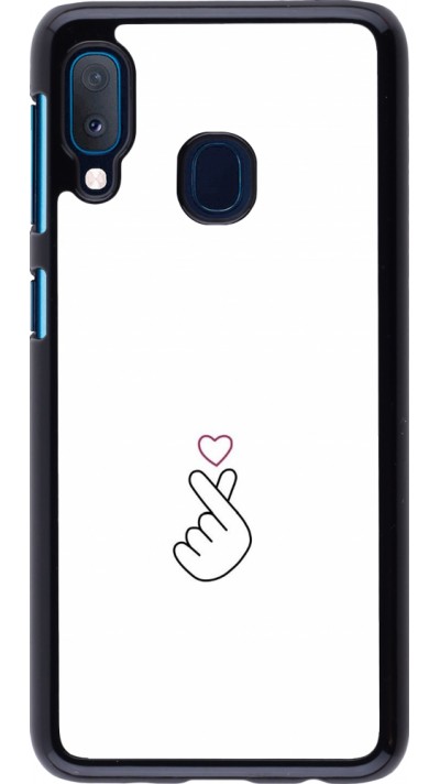 Coque Samsung Galaxy A20e - Valentine 2024 heart by Millennials