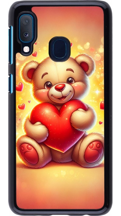 Coque Samsung Galaxy A20e - Valentine 2024 Teddy love