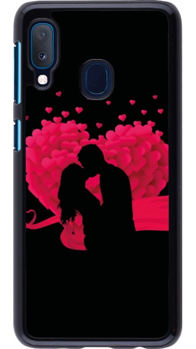 Coque Samsung Galaxy A20e - Valentine 2023 passionate kiss