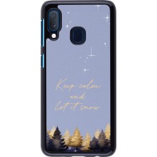 Samsung Galaxy A20e Case Hülle - Winter 25 Winter illustration of trees