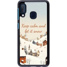 Coque Samsung Galaxy A20e - Winter 25 Winter Keep calm and let it snow