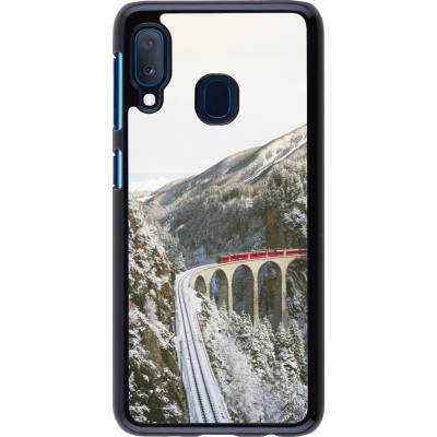 Coque Samsung Galaxy A20e - Winter 25 Winter polar express