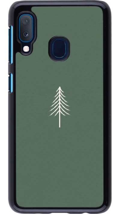 Samsung Galaxy A20e Case Hülle - Christmas 22 minimalist tree