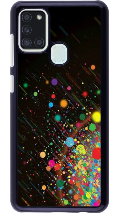 Coque Samsung Galaxy A21s - Abstract bubule lines