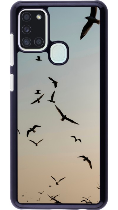 Coque Samsung Galaxy A21s - Autumn 22 flying birds shadow