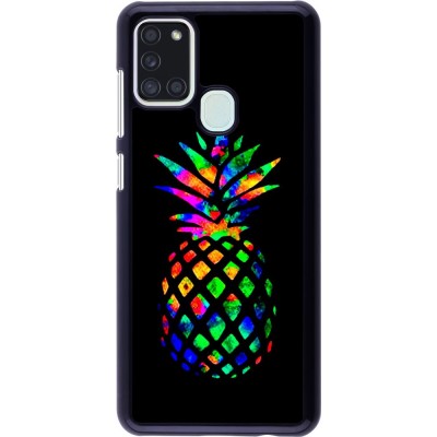 Hülle Samsung Galaxy A21s - Ananas Multi-colors