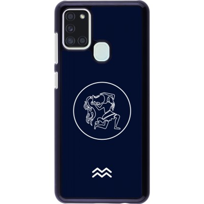 Samsung Galaxy A21s Case Hülle - Astrologie Wassermann
