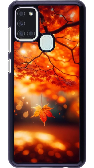 Coque Samsung Galaxy A21s - Automne Magique Orange