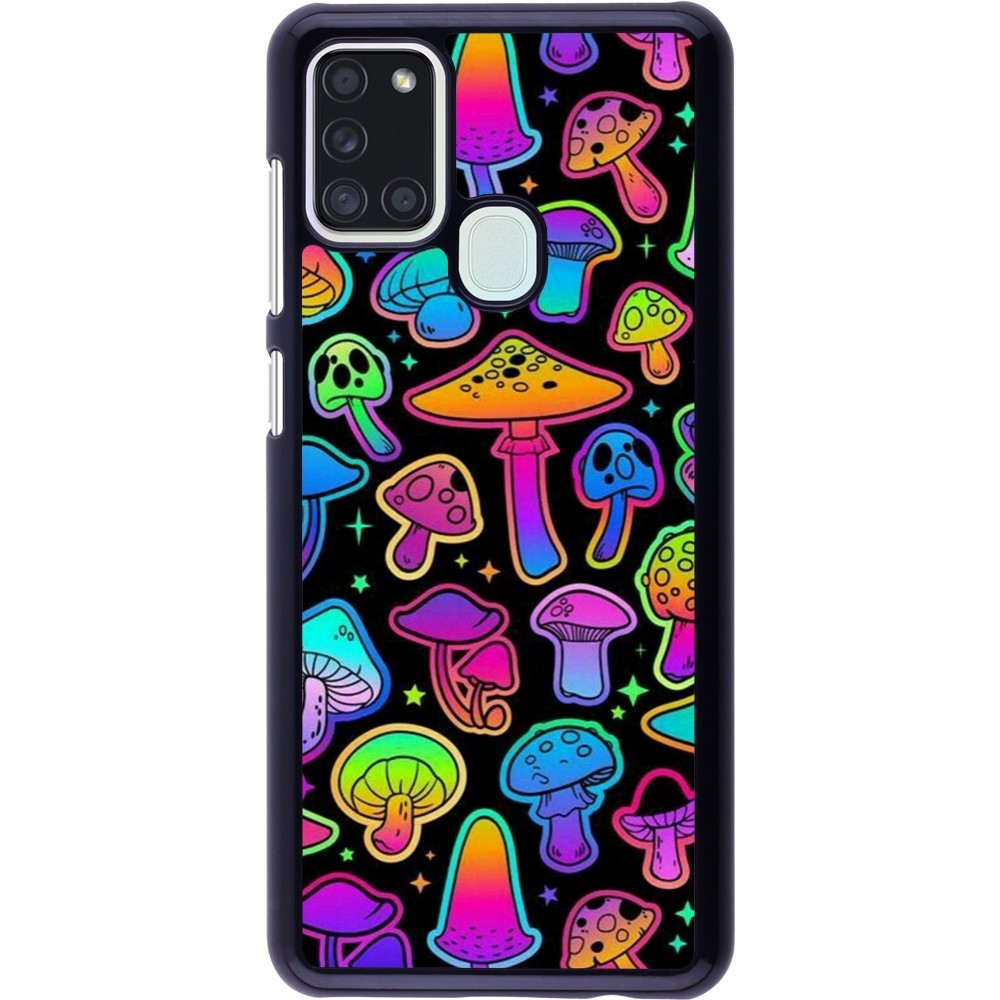 Samsung Galaxy A21s Case Hülle - Autumn 2024 magic mushrooms