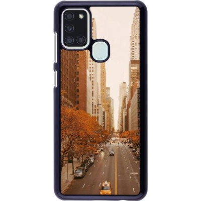 Samsung Galaxy A21s Case Hülle - Autumn 2024 New York city