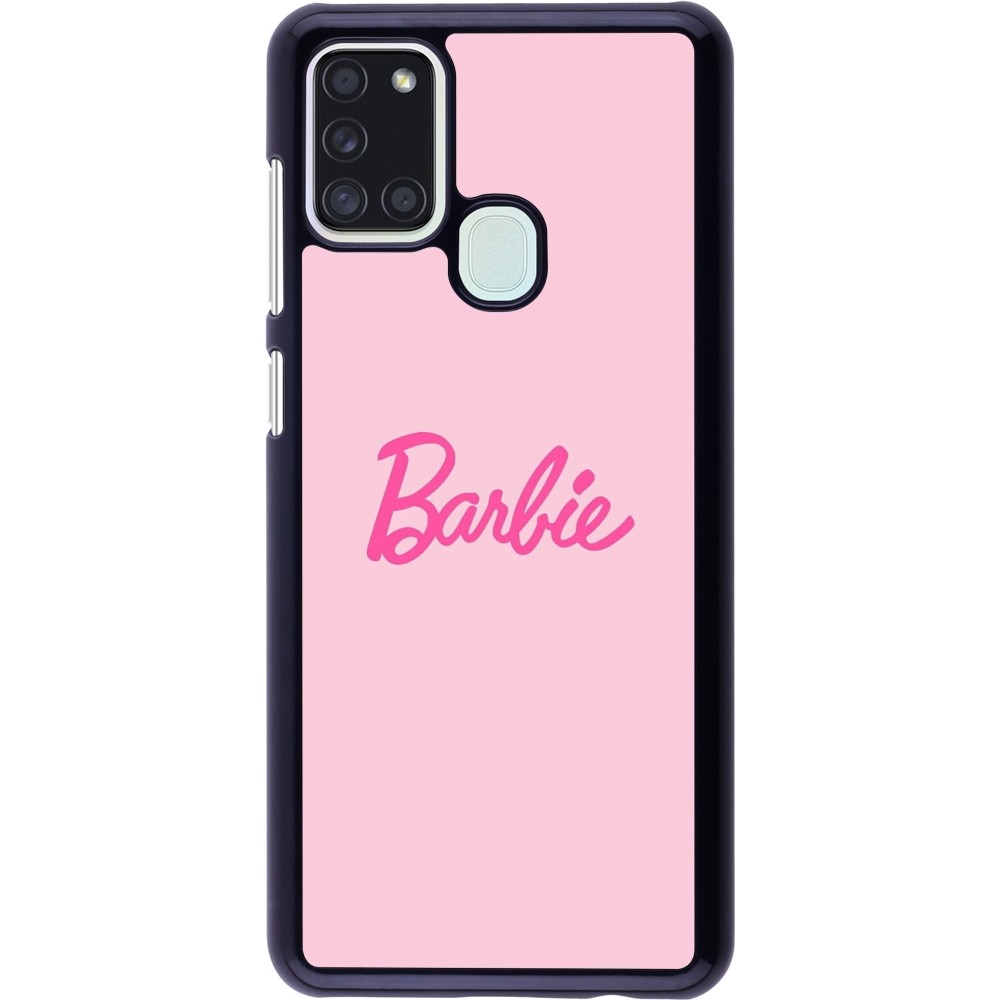 Samsung Galaxy A21s Case Hülle - Barbie Text