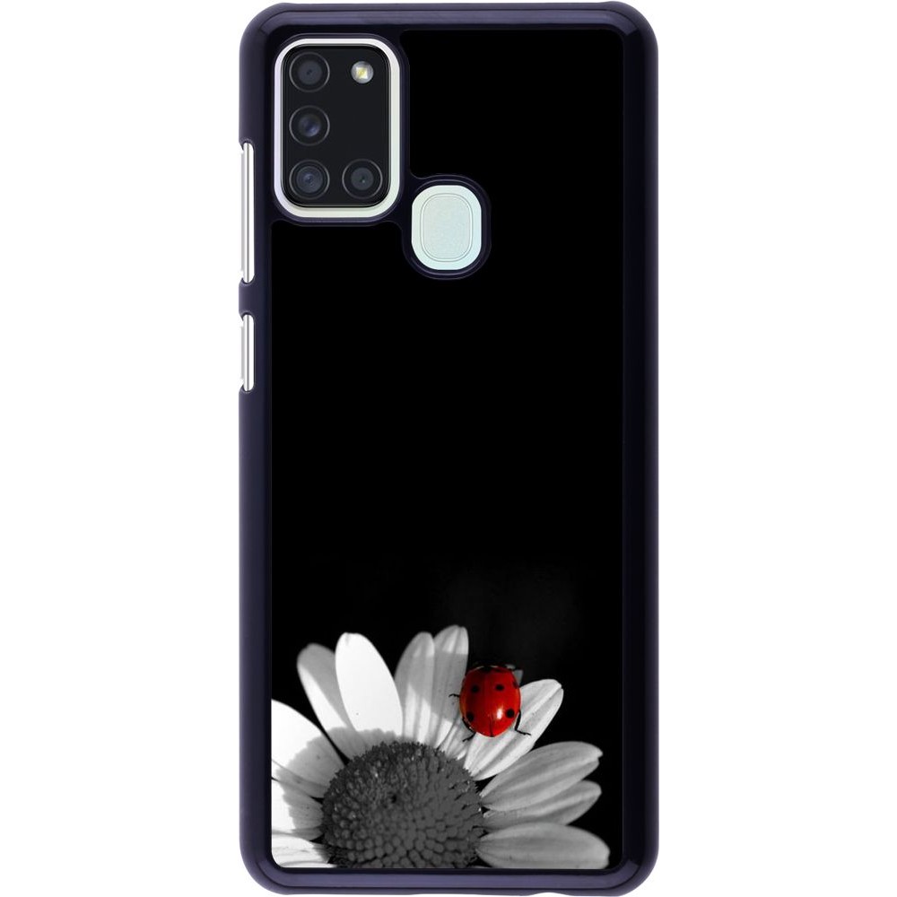 Coque Samsung Galaxy A21s - Black and white Cox