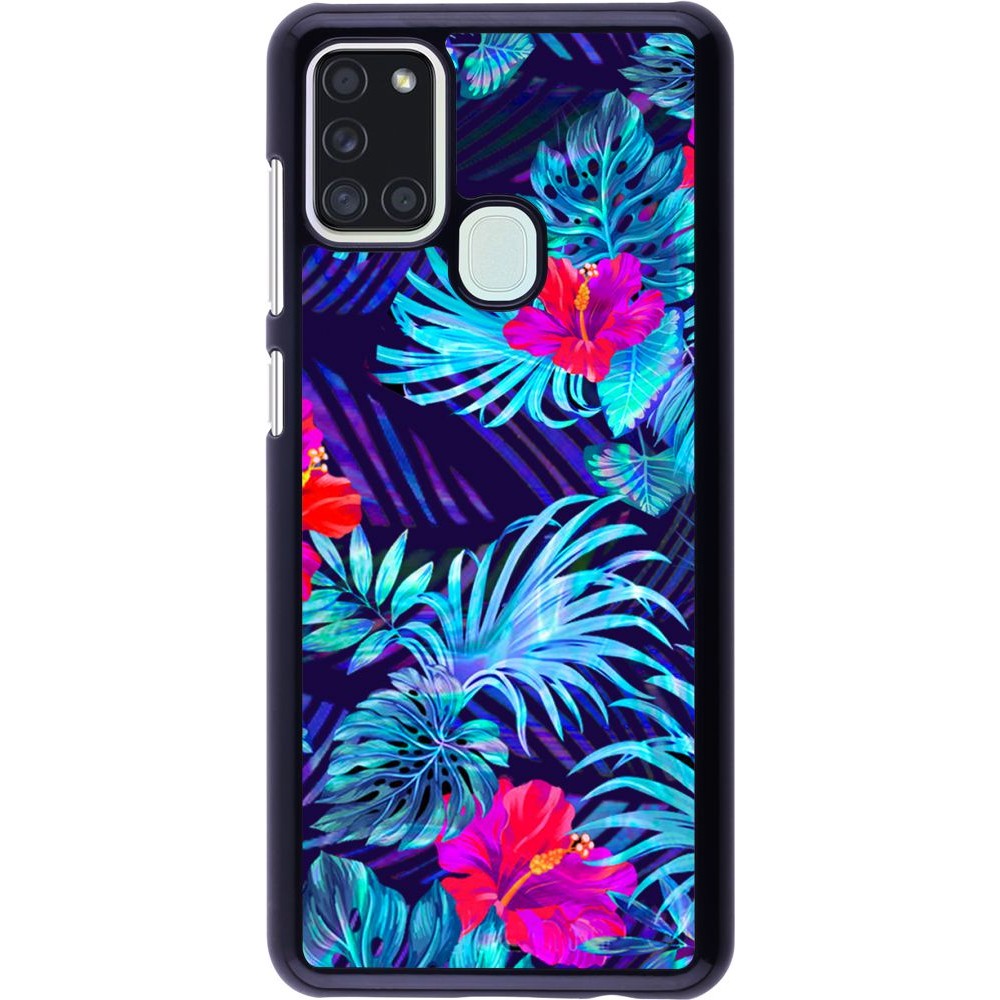 Hülle Samsung Galaxy A21s - Blue Forest