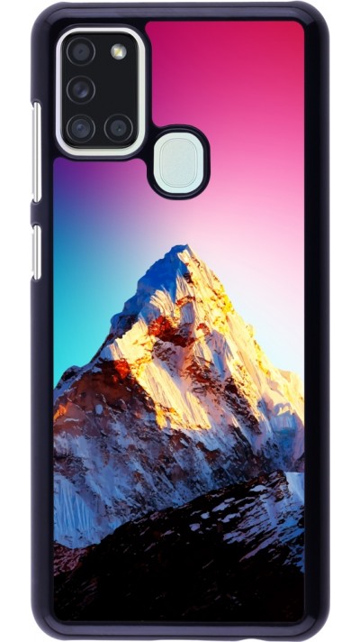 Coque Samsung Galaxy A21s - Blue Pink Mountain