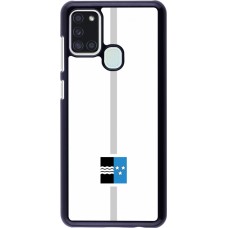 Samsung Galaxy A21s Case Hülle - Kanton AG weiss