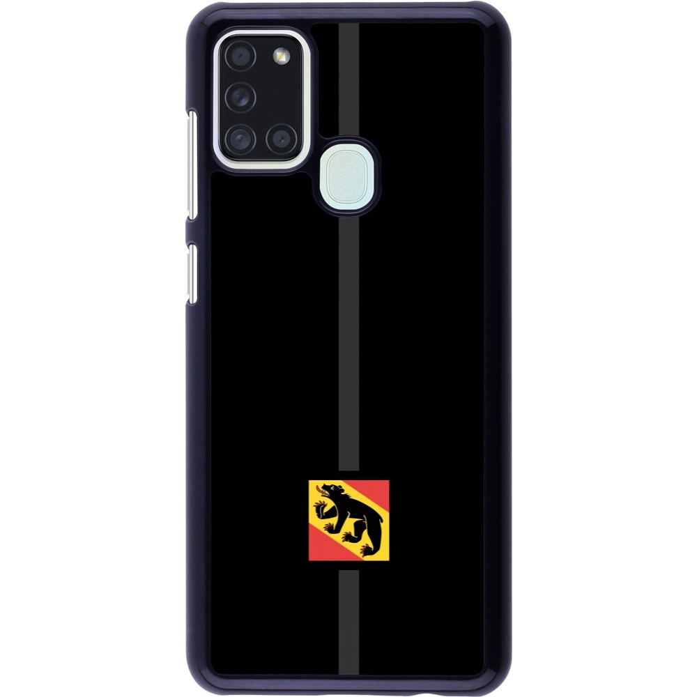 Samsung Galaxy A21s Case Hülle - Kanton BE schwarz