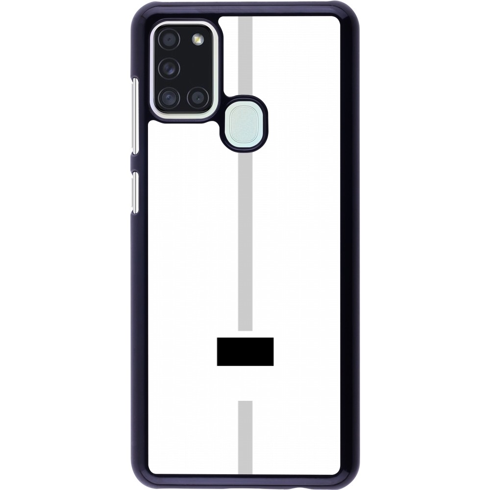 Samsung Galaxy A21s Case Hülle - Kanton FR weiss