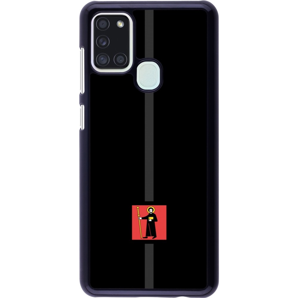 Samsung Galaxy A21s Case Hülle - Kanton GL schwarz