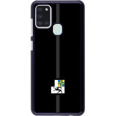 Samsung Galaxy A21s Case Hülle - Kanton GR schwarz