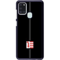 Samsung Galaxy A21s Case Hülle - Kanton JU schwarz
