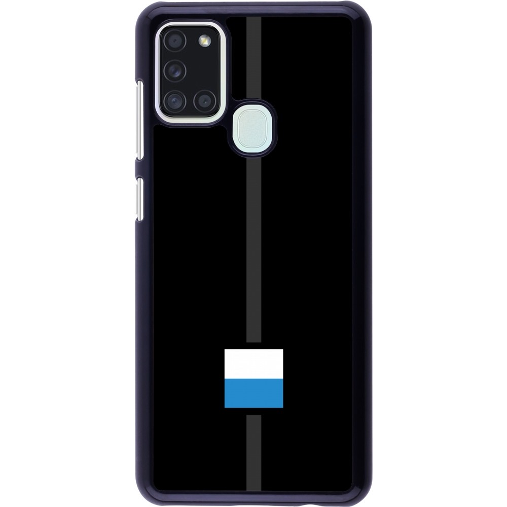 Samsung Galaxy A21s Case Hülle - Kanton LU schwarz