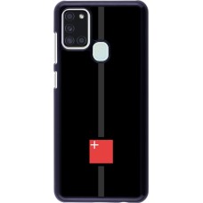 Samsung Galaxy A21s Case Hülle - Kanton SZ schwarz