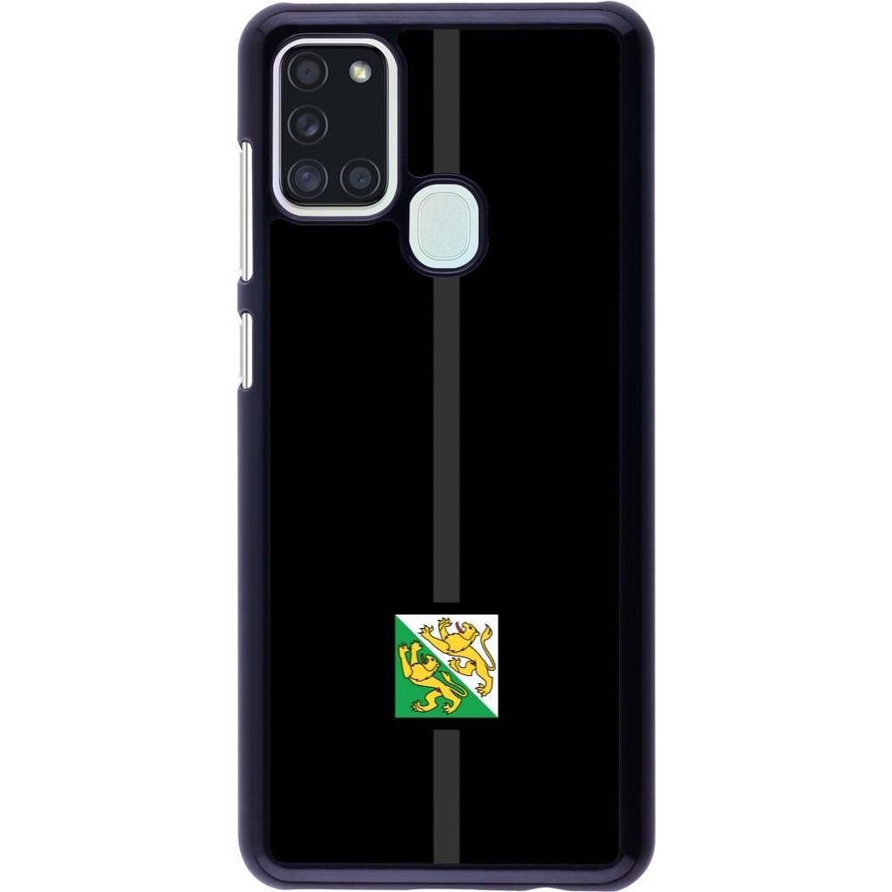 Samsung Galaxy A21s Case Hülle - Kanton TG schwarz