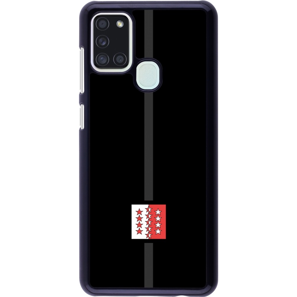 Samsung Galaxy A21s Case Hülle - Kanton VS schwarz