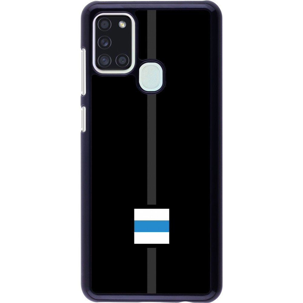 Samsung Galaxy A21s Case Hülle - Kanton ZG schwarz