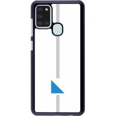 Samsung Galaxy A21s Case Hülle - Kanton ZH weiss