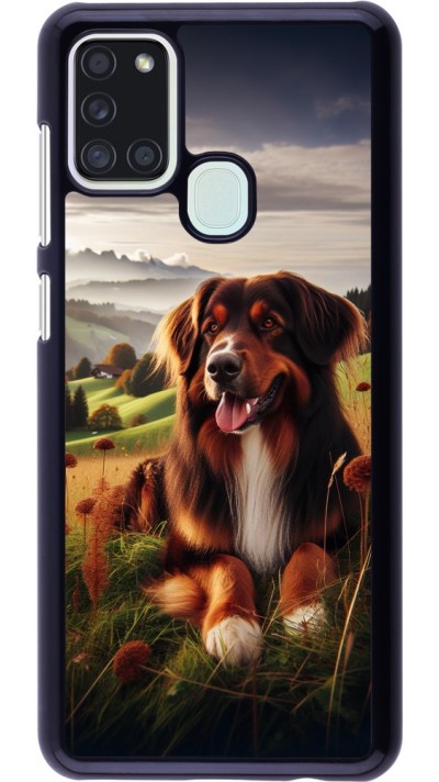 Coque Samsung Galaxy A21s - Chien Campagne Suisse