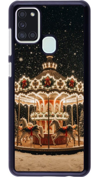Coque Samsung Galaxy A21s - Christmas 25 Carousel