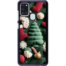 Coque Samsung Galaxy A21s - Christmas 25 Christmas textiles