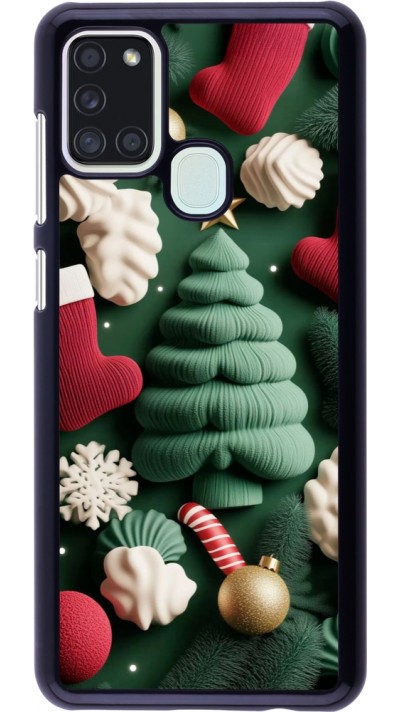 Coque Samsung Galaxy A21s - Christmas 25 Christmas textiles