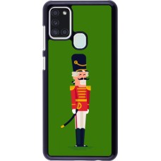 Coque Samsung Galaxy A21s - Christmas 25 Nutcracker Green
