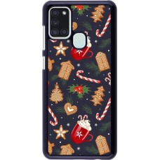 Coque Samsung Galaxy A21s - Christmas 25 Pattern Gingerbread House