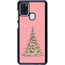 Coque Samsung Galaxy A21s - Christmas 25 Pink Tree