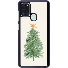 Coque Samsung Galaxy A21s - Christmas 25 Sketch Tree