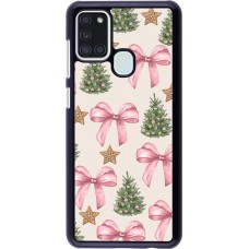 Coque Samsung Galaxy A21s - Christmas 25 Vintage Ribbons