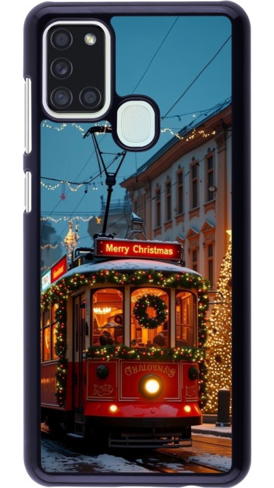 Coque Samsung Galaxy A21s - Christmas 25 Xmas Train