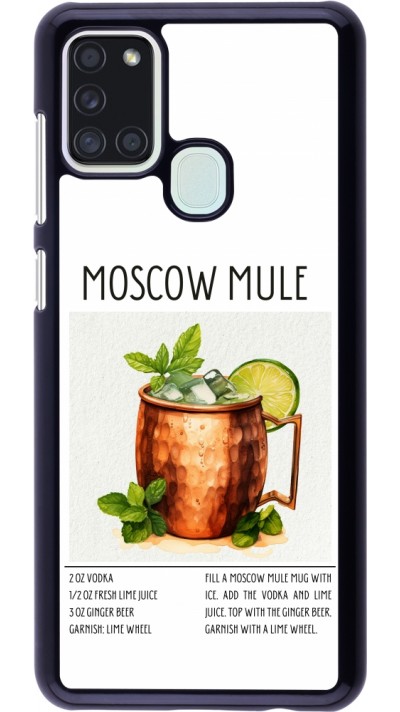 Coque Samsung Galaxy A21s - Cocktail recette Moscow Mule